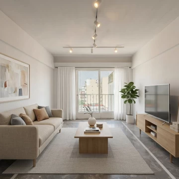 Venta. DEPTO 3 Amb c/ Dependencia. COCHERA CUBIERTA. Balcón corrido. Luminoso. Piso alto. Villa del Parque