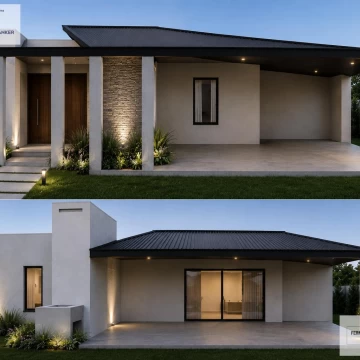 Casa moderna en Construccion, Viento Sur (entrega en 30 dias)
