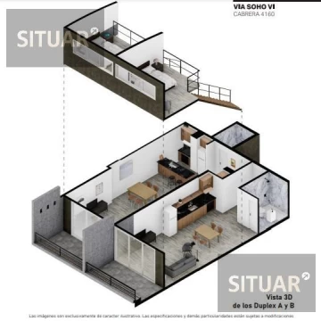 Departamento tipo Loft a estrenar en Palermo Soho