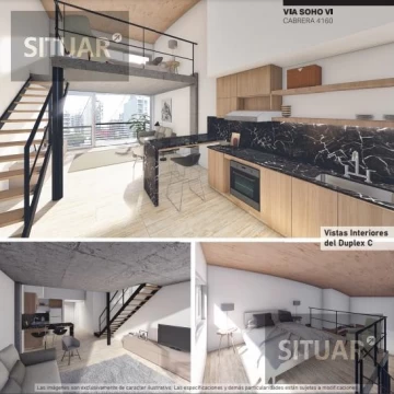Departamento tipo Loft a estrenar en Palermo Soho