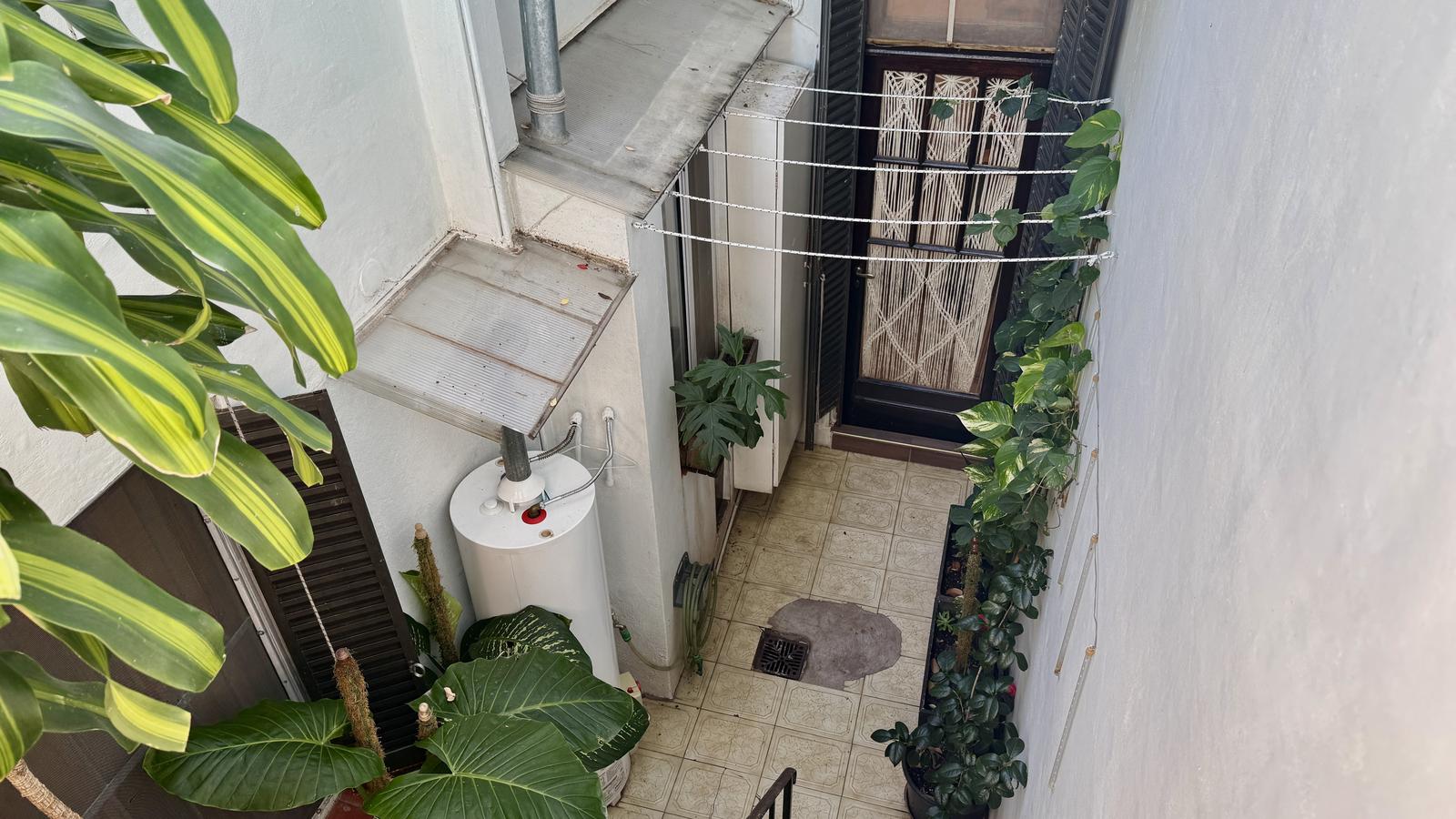 Patio desde arriba