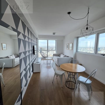 Alquiler temporario en Retiro – Departamento 2 ambientes, full amenities en Torre Bellini Esmeralda