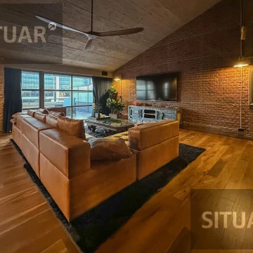Departamento 2 ambientes con cochera y terraza refaccionado a nuevo