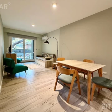 Venta de monoambiente amoblado en Caballito