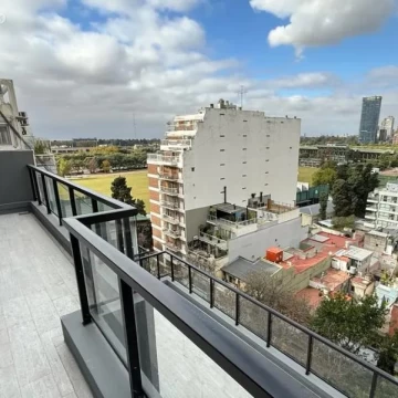 Venta departamento 2 ambientes con balcón aterrazado, Las Cañitas