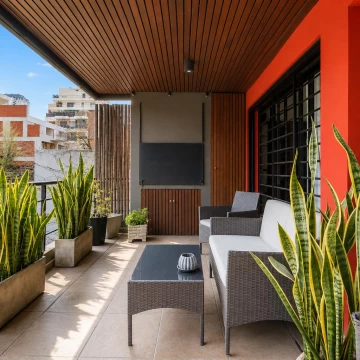 Departamento 4 ambientes con balcón y parrilla en Nuñez