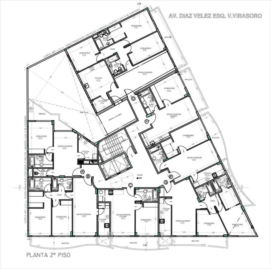 plano planta piso 2