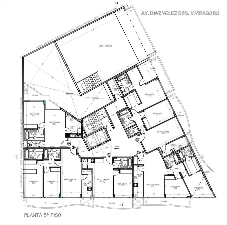 plano planta piso 5