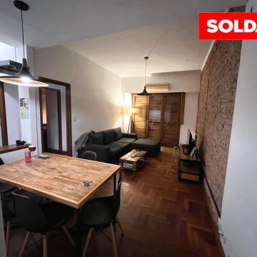 Departamento 3 Ambientes con Balcón en Palermo