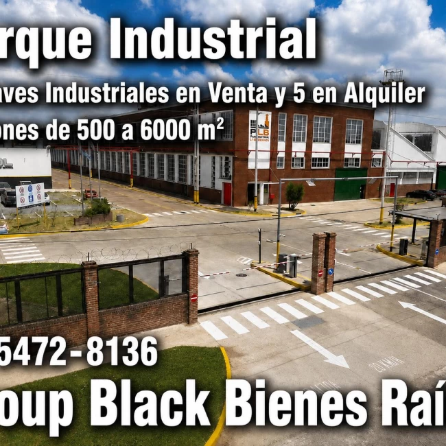 Alquiler Naves Industriales Galpón 500 a 4.500 m² en Quilmes Bernal Oeste