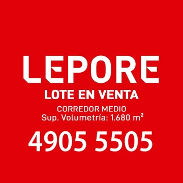 Lote en venta Almagro 