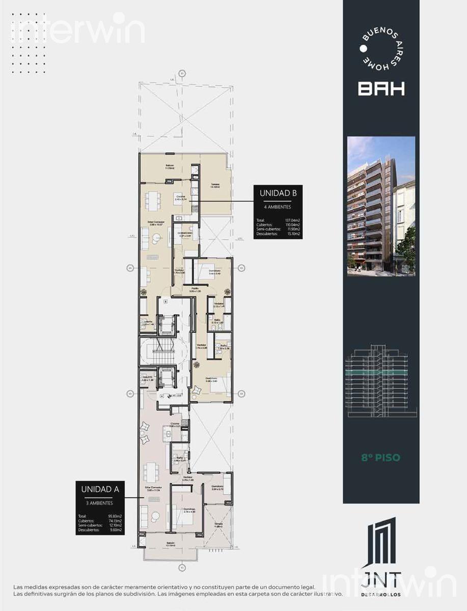 plano planta piso 8