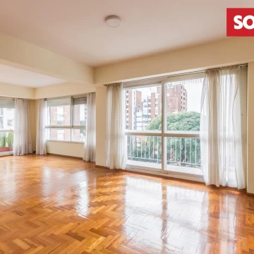 Venta Departamento 4 ambientes, seguridad 24 hs, dep. servicio, piso 6, 2 Cocheras - Martinez