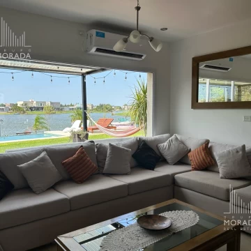 Casa en venta 5 ambientes a la laguna  Barrio Cerrado San Sebastian Pilar Area 10