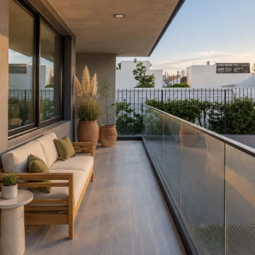 Venta Semipiso 4 Ambientes a Estrenar Contrafrente C/cochera C/ Balcón & Patio. Villa Luro