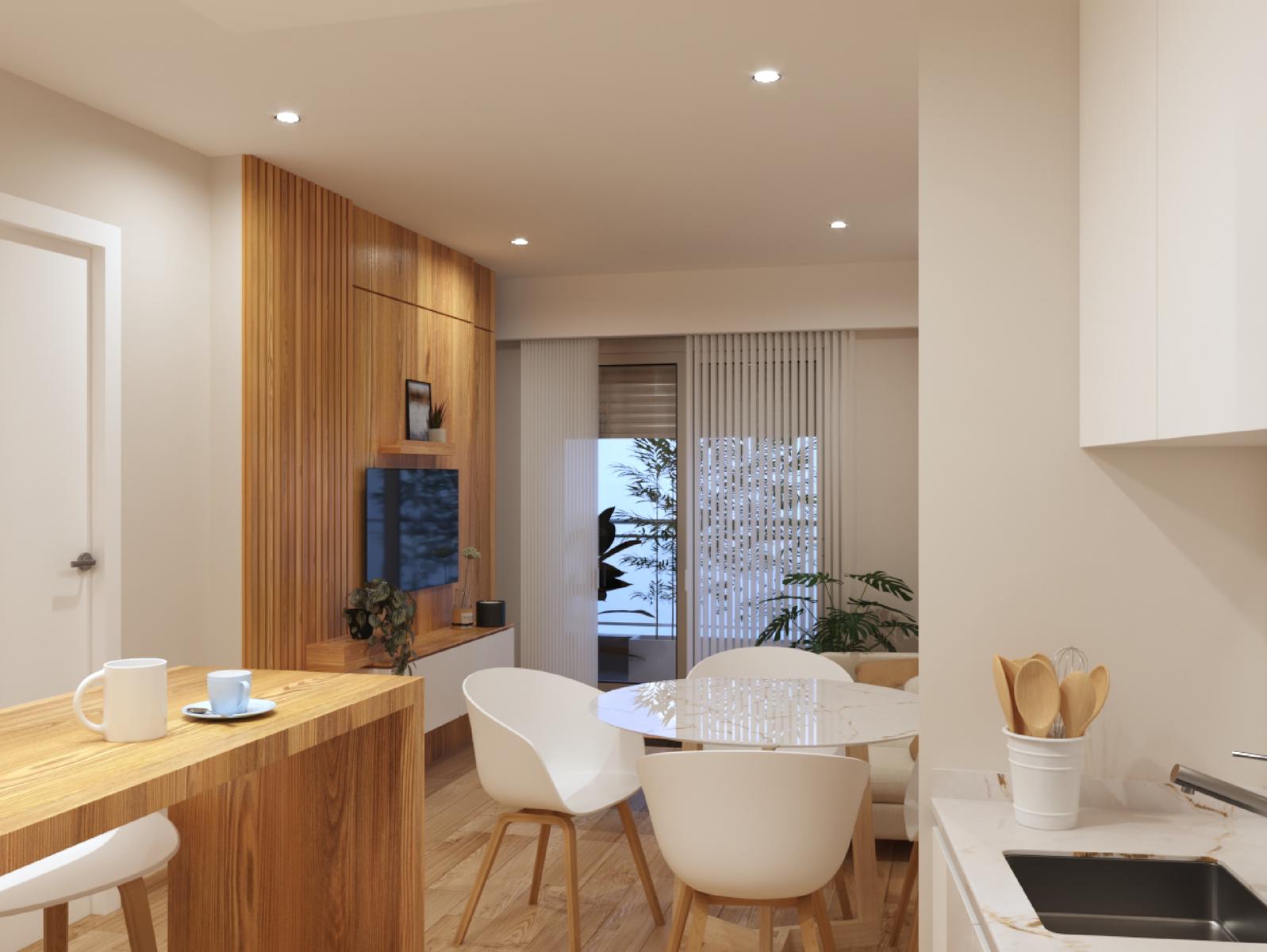 Departamento de un dormitorio en venta en Rosario
