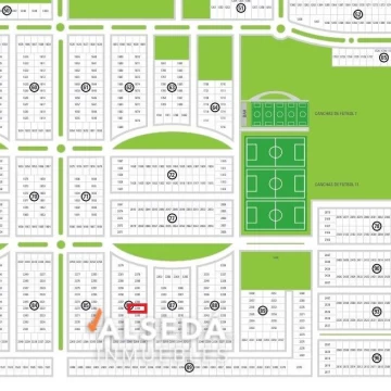 Terreno de 360 m2 en TDS 3