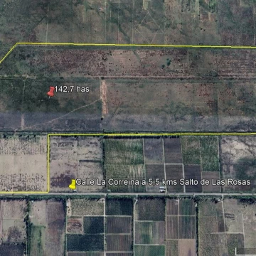 Extraordinario Campo de 142 Hectáreas sobre calle La Correína - Cañada Seca