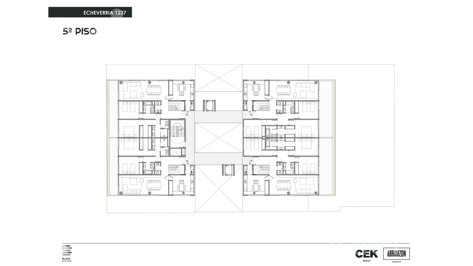 plano planta piso 5