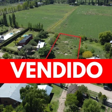 Lote de 1.650 m2 en Las Paredes - San Rafael