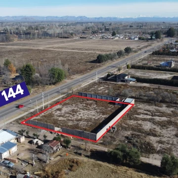 Lote de 2.000 m2 sobre Ruta 144, Cuadro Benegas - San Rafael
