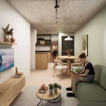Venta de Apartamento de 1 dormitorio en Cordón, Montevideo.