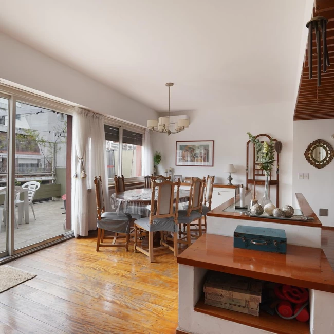 VENTA DEPARTAMENTO 5 AMBIENTES PALERMO BALCON TERRAZA APTO CREDITO CON ESTUDIO