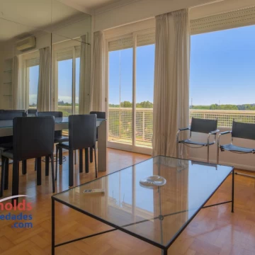 Exclusivo departamento con vista inigualable a los bosques de Palermo y al río