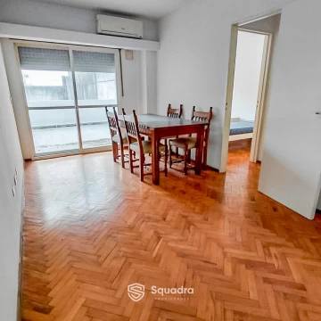 ALQUILER - Departamento 1 dormitorio, amoblado, con balcon - Microcentro, Rosario.