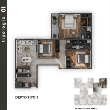 PREVENTA. DEPARTAMENTO T01, EJE CENTRAL, PRIVADA PORTALES, BENITO JUAREZ