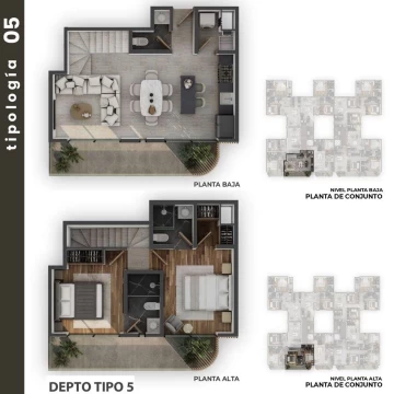 PREVENTA. DEPARTAMENTO DUPLEX T05, PRIVADA PORTALES, BENITO JUAREZ