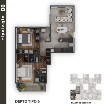 PREVENTA. DEPARTAMENTO T06, PRIVADA PORTALES, BENITO JUAREZ