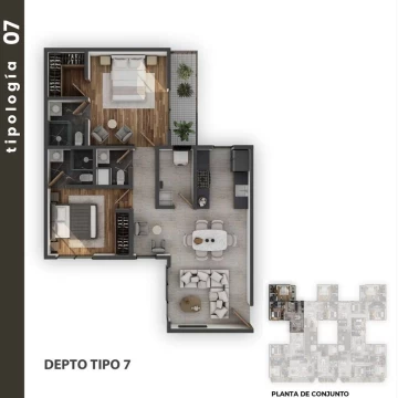 PREVENTA. DEPARTAMENTO T07, PRIVADA PORTALES, BENITO JUAREZ
