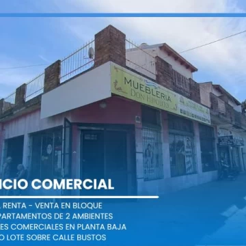 VENTA EN BLOQUE - EDIFICIO COMERCIAL CON GRAN POTENCIAL - LOMAS DE ZAMORA