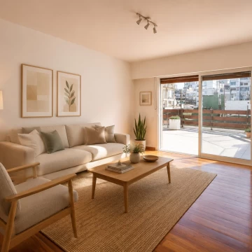 VENTA PISO  3 AMB EN CABALLITO. 2 BALCONES ATERRAZADOS - COCHERA - BAULERA