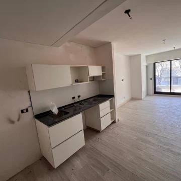 Departamento monoambiente al frente a estrenar