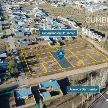 Lote de 571 m2 en Barrio Garbin, a mts de Paseo Dean Funes
