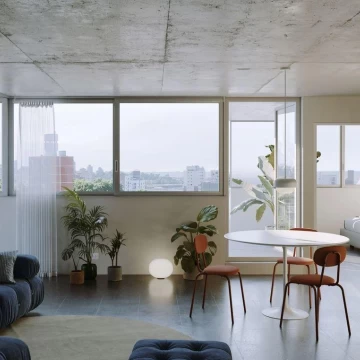 Venta de Apartamento de 1 dormitorio con terraza en Palermo