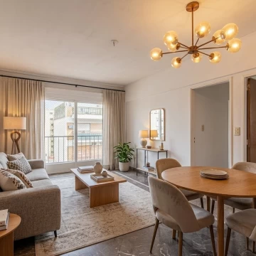 Venta. DEPTO 3 Amb c/ Dependencia. COCHERA CUBIERTA. Balcón corrido. Luminoso. Piso alto. Villa del Parque