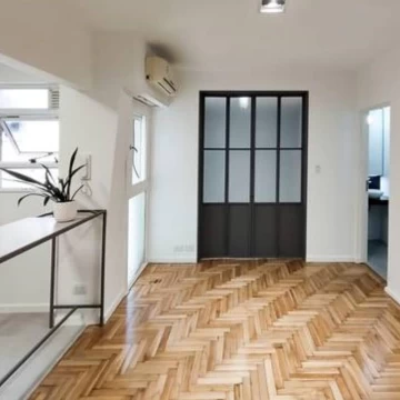 Departamento en venta en Belgrano 2 ambientes muy luminoso LC 1 dormitorio Cocina incorporada Baño