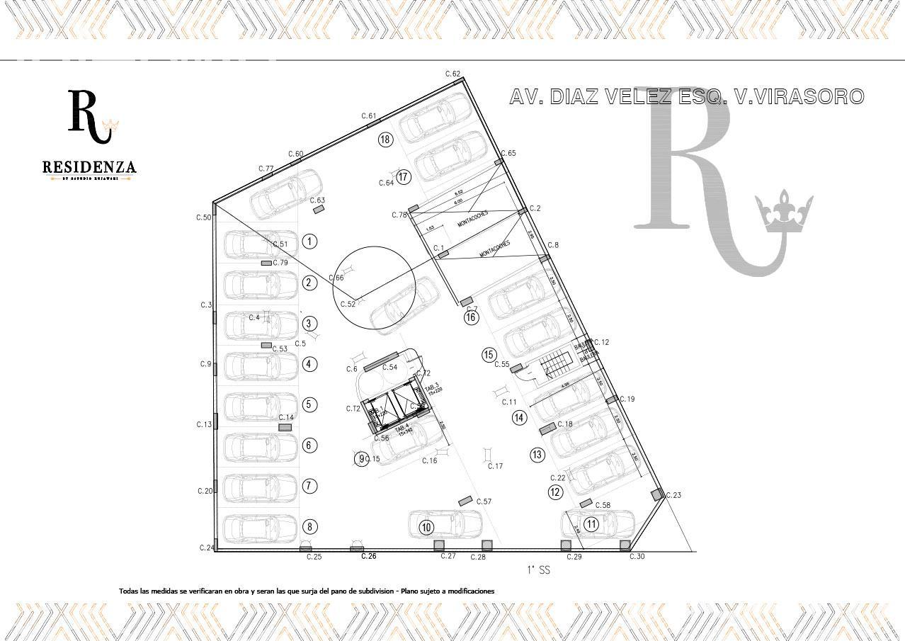 plano planta 1  subsuelo