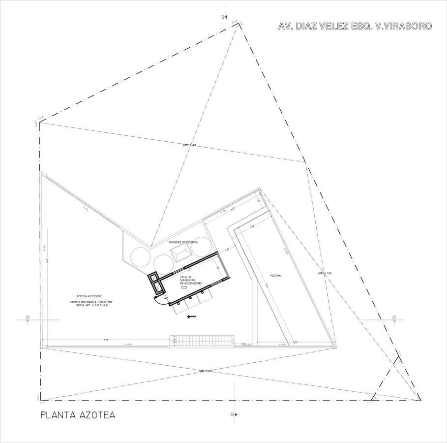 plano planta azotea