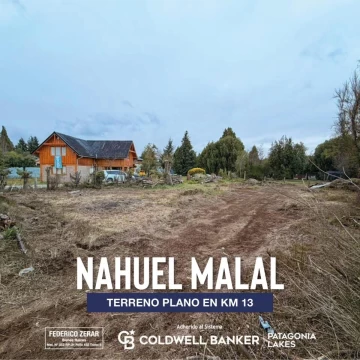Terreno Plano en Km 13 | Ideal para Vivienda o Inversión | Excelente Ubicación a Pasos del Lago