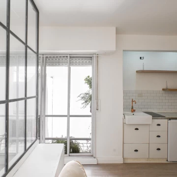 Departamento monoambiente en alquiler Recoleta CABA - Luz y sol