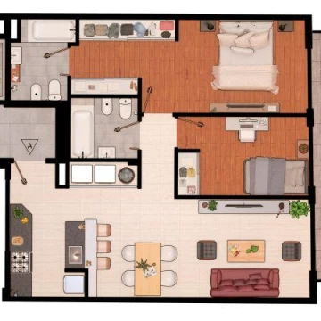 Departamento - Villa Crespo