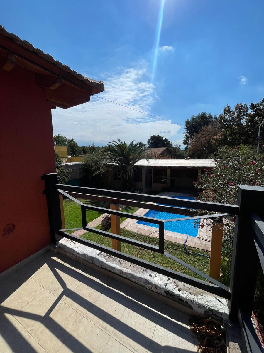 vista balcon terraza al jardin
