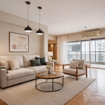VENTA PISO 4 AMBIENTES C/DEPENDENCIA, BAULERA Y 2 COCHERAS CUBIERTAS
