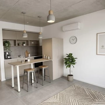 Monoambiente ALQUILER anual en Nuñez. A estrenar! Vista abierta y amenities
