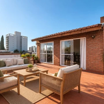 VENTA PH 3 AMBIENTES 1°PISO AL FRENTE, ENTRADA INDEPENDIENTE, QUINCHO Y TERRAZA EN SANTOS LUGARES