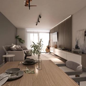 Venta con renta de apartamento monoambiente en Centro